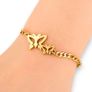 Elegant Butterfly Charm Bracelet Image 3
