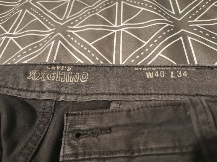 Levi's Chinos XX STD II 40x34 - Black