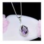 Beautiful Purple Jewellery Set Image 2