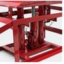 Loading ramp 2x with hydraulic trolley jack, 2000 kg, height-adjustable loading ramp Image 4