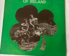 Shamrog Music and songs of Ireland signed vinyl