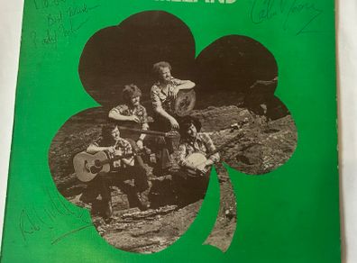 Shamrog Music and songs of Ireland signed vinyl