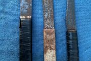 3 vintage tradesman knives