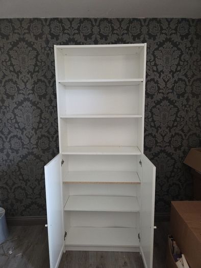 White ikea cabinet