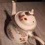 Teapot/China Ruby Wedding Teapot .. Heavly Reduced Image 9