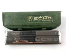 Vintage Hohner Echo harmonica