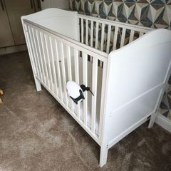 Alexandra Mini Cot Bed in White