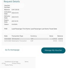 Aer Lingus Voucher for Sale