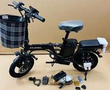 Foldable Bike 5 Aluminium City 400 Watt 48v X 10amp