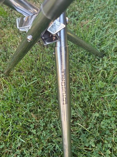 Genuine LotusGrill XL Charcoal BBQ + Original Folding Stand + Carry Bags