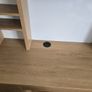 Ikea Micke Desk with storage hutch OAK Image 3