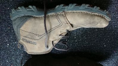 Caterpillar boots size 10