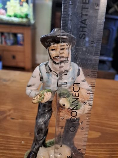 Vintage farmer figurine