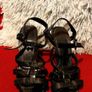 Elegant Black Strappy Heels Size UK 5 / EUR 38 Image 3