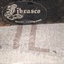 Vintage Black Librasco Cast Iron and Brass Kitchen Scales around 1930s Postage Available or Collection Image 9
