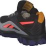 Reebok Women's Ridgerider 6 Sneaker, Core Black/ Bold Purple/ Orange Flare, 4 UK, 37 EU Image 6