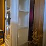 Beautiful white contemporary glass cabinet Image 5