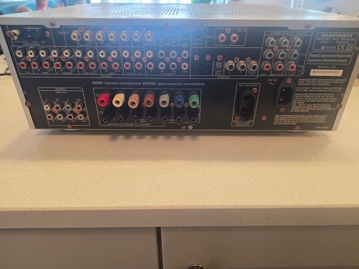 Marantz SR4600 7.1 AV Receiver (Silver)