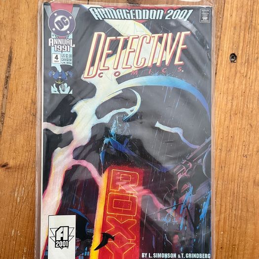 comic Batman Detective Comics Annual 1991