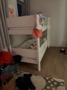 flexa bunk bed & bookshelves