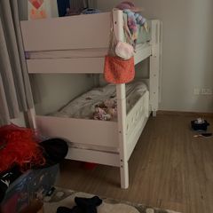 flexa bunk bed & bookshelves