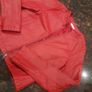Girl's red leather jjacket. Image 3