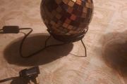 unusual glass mosaic table lamp