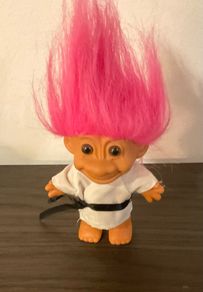 Vintage karate 90's Russ troll doll