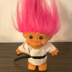 Vintage karate 90's Russ troll doll