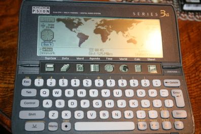 PSION series 3a working mini micro computer 1993 RARE vintage computer