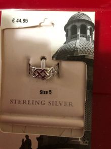 Child's sliver ring size 5