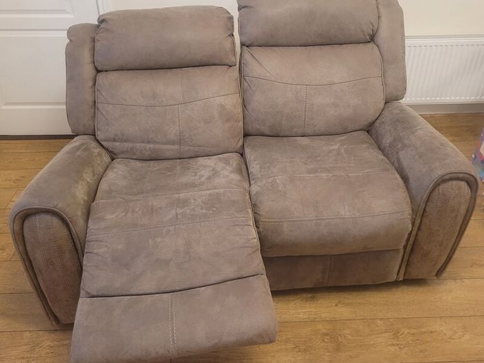 2 seater reclining sofa