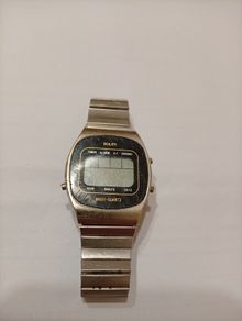 Vintage 1970s Buler Multi Quartz Swiss Digital Watch Untested