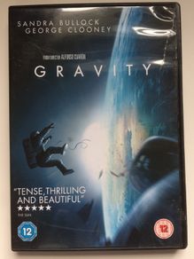 Gravity (Alfonso Cuaron Film) [2013] Sandra Bullock & George Clooney [Movie DVD] Academy Award Winner