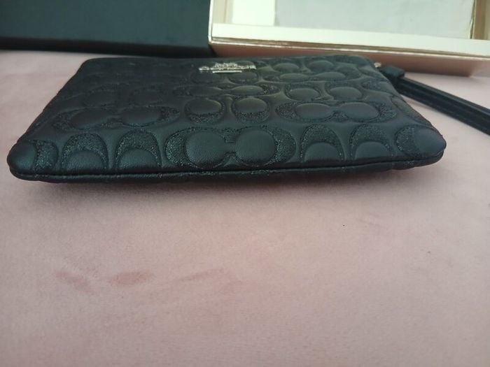 Coach Leather Wristlet Bag. New.