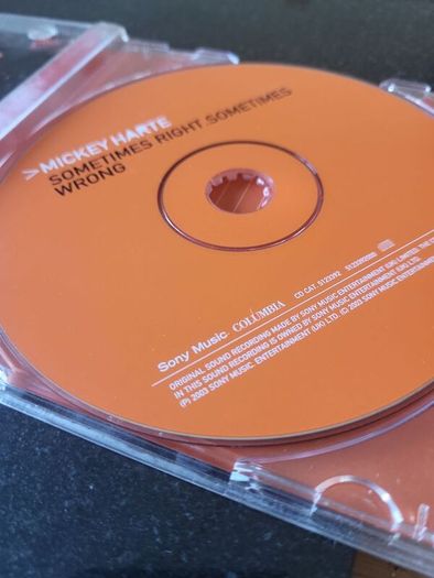 Mickey Harte Sometimes Right Sometimes Wrong CD 2003 Irish Pop Album
