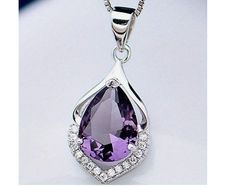 Beautiful Purple Jewellery Set