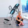 Foldable Gravity Inversion Table AB Exercise Bench Back Therapy Home Fitness Bench, Multi Image 5