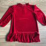 BRAND NEW Girls Velvet Red Dress 6-7yrs / 7-8yrs Image 3