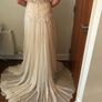 Never worn wedding dress and veil Image 3