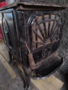 cast iron stove