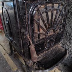cast iron stove
