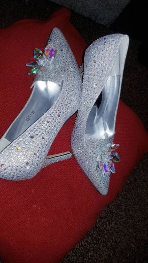 Cinderella crystal heels