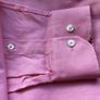 Paul Costelloe Mens Pink Long sleeve cotton shirt size L includes postage Image 7