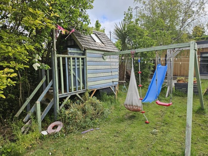 playhouse swing set slide