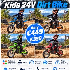 Dirt Race 24v Kids Electric Dirt Bikes