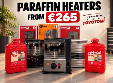 Paraffin-Rolf, Qlima Radiant Wick 2.7 Kw Heater