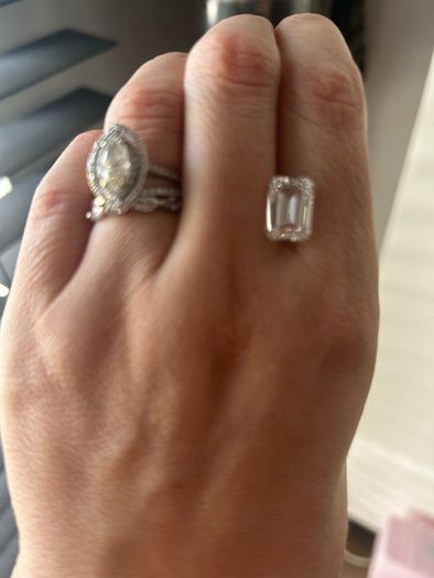 1 carat IGI diamond lab created diamond rings