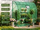 Walk-In Greenhouse Lean To Design