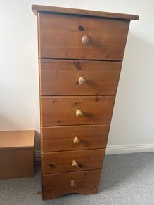 Tall chest of drawers